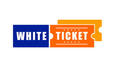 WhiteTicket.com - Creative brandable domain for sale